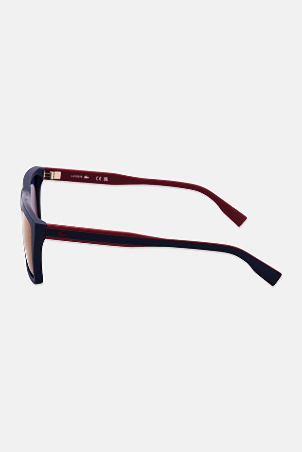 Men L6009S Rectangular Sunglasses, Navy - 4