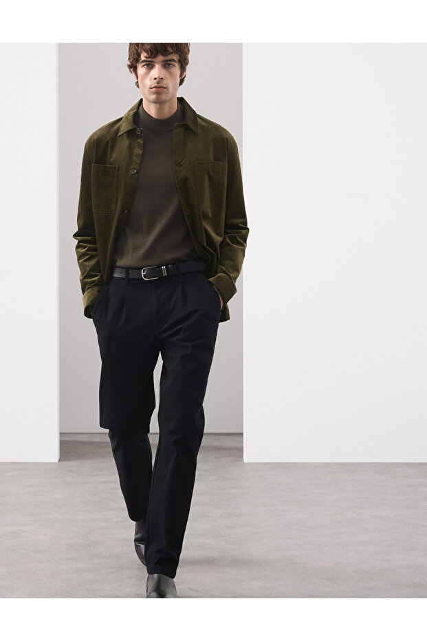 Regular Fit Gömlek Ceket - 2