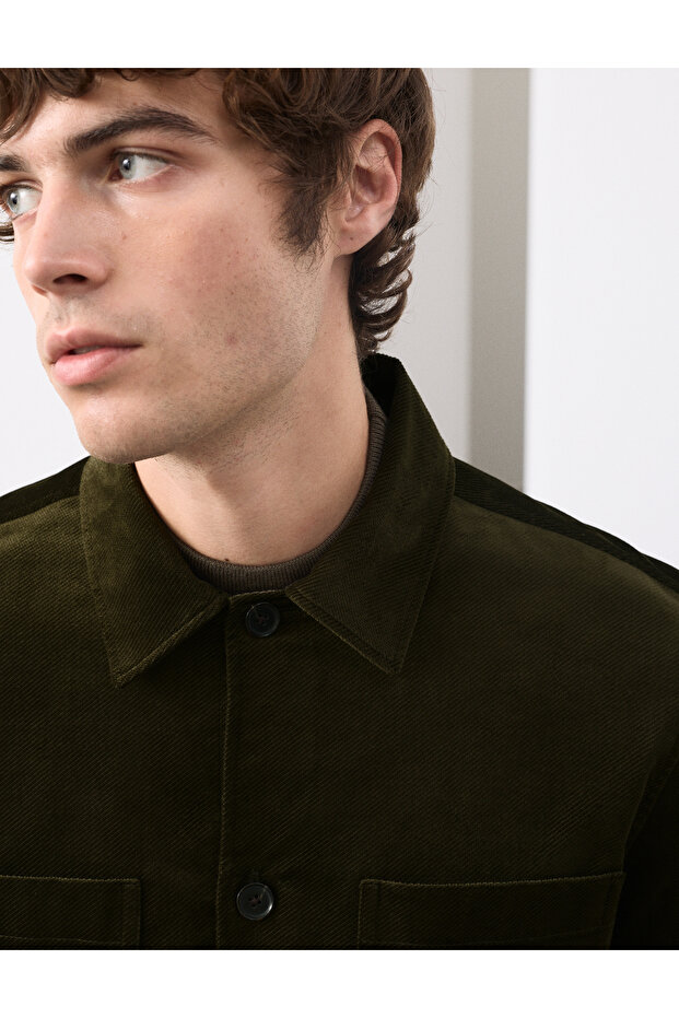 Regular Fit Gömlek Ceket - 8