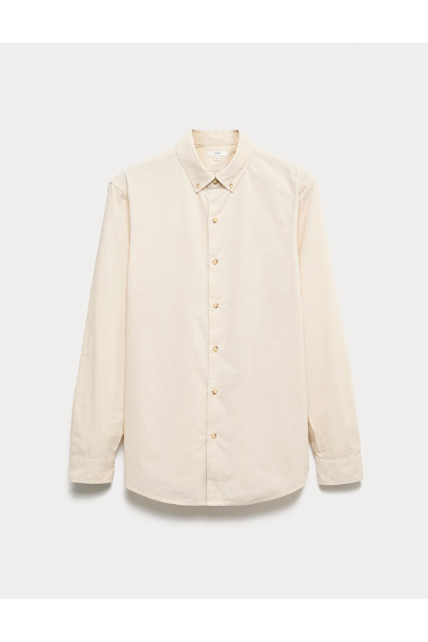 Pamuklu Kadife Gömlek - 2