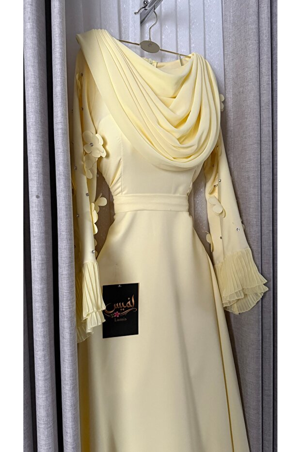 فستان محير ليموني - 4