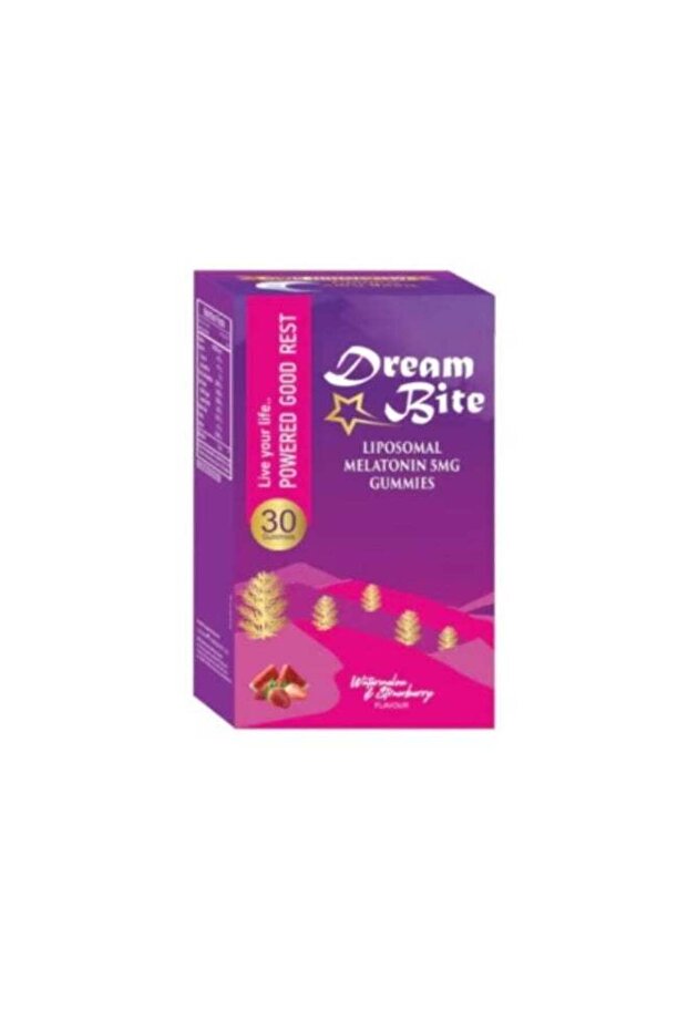 Gummies for Restful Sleep & Natural Sleep Support-Dream Bite Liposomal Melatonin Gummies 5 mg – 30pcs