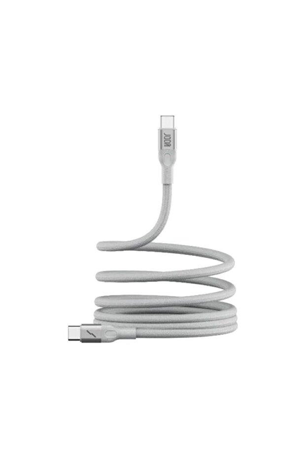 سلك شاحن جودا USB-C - مغناطيس 60 واط فضي