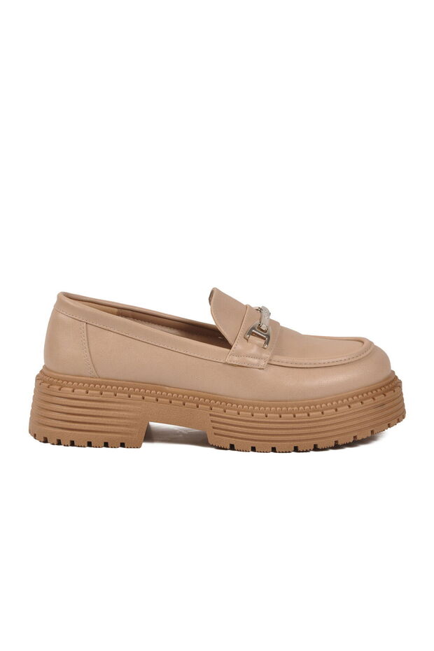 Beige Women's Casual Shoes Pc-52431 Z