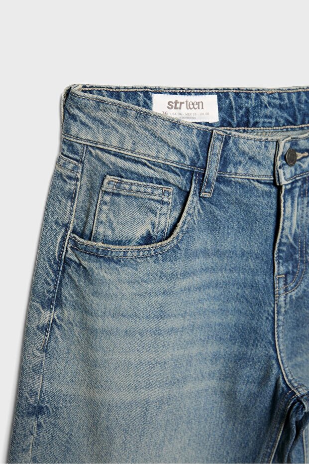 Barrel mid rise jean - 8