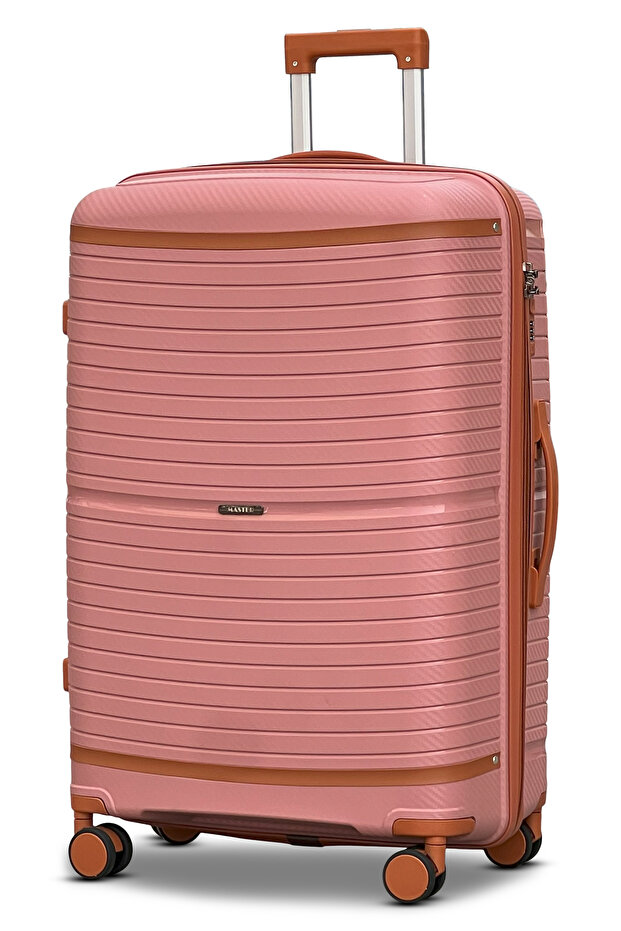 Hard Shell Unbreakable Expandable PP 28 Inch (30-35kg) Luggage, Lightweight, Secured Lock Suitcase