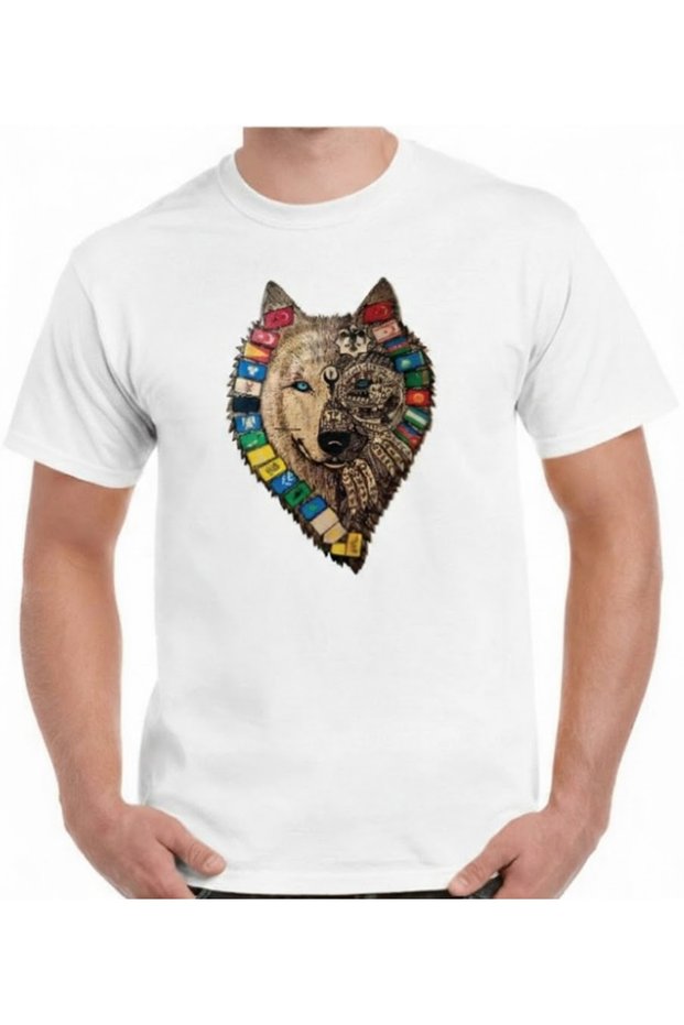 T-Shirt Bozkurt Turkish Flag Printed Women's / Men's