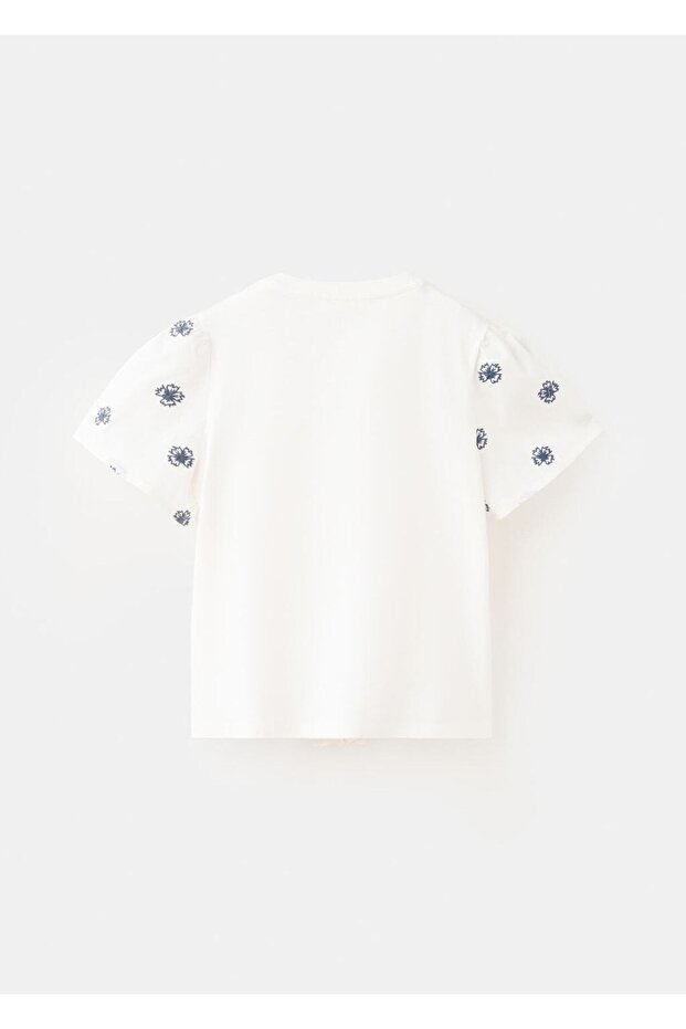 İşlemeli pamuklu gömlek - 3