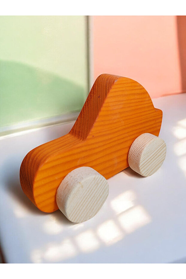Wooden Toy Car Natural Handmade Toy