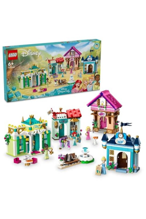 Lego ǀ Disney Princess: Disney Princess Market Adventure 43246-for Children 6 and Above Tiana, Aur