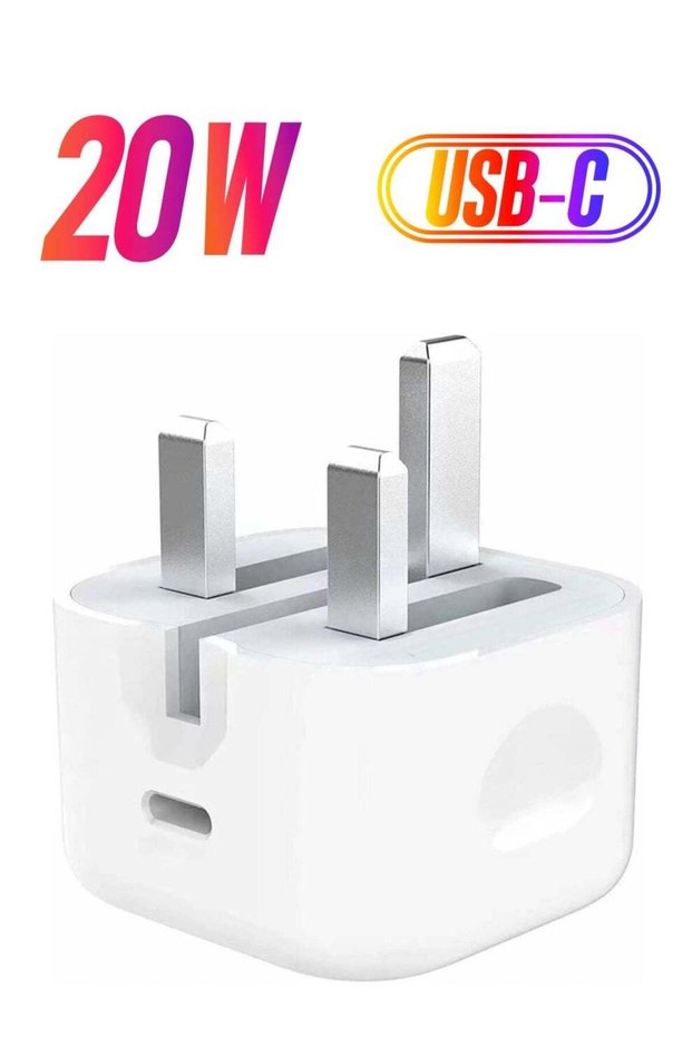 Type C Fast Charger PD 20W Power Adapter for iPhone 13 12 11 14 Series Plug PD Power Adapter Wall P