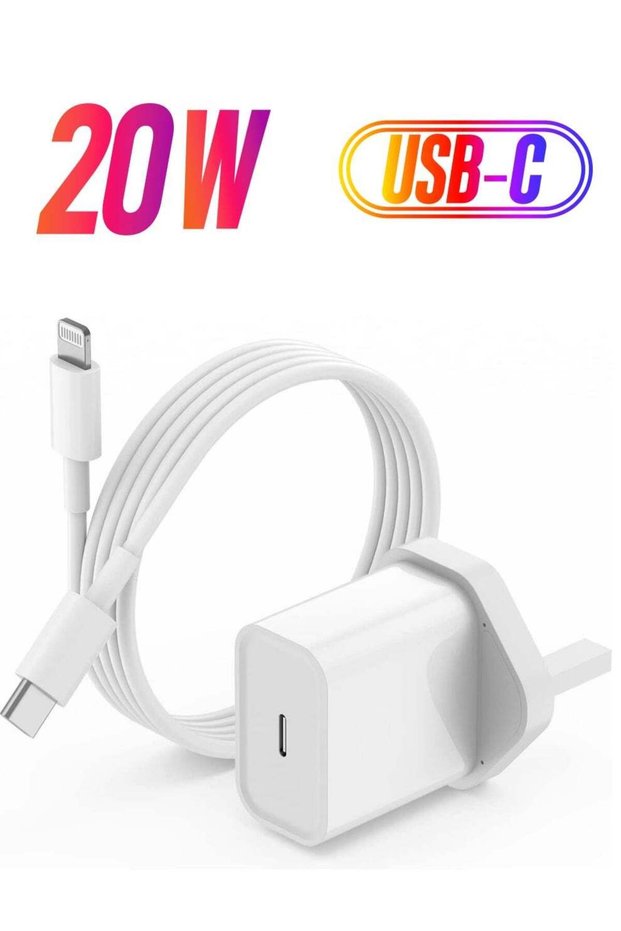 20W Type C Fast Charger Adapter for iphone 14 pro/ 14 pro max/14/13/12/11, USB C Fast Charging Plug