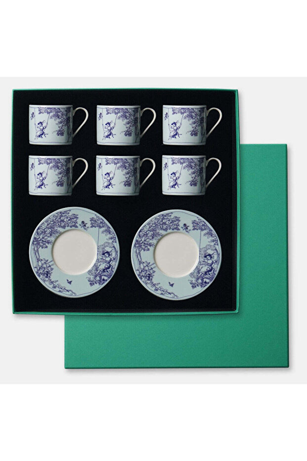 FİORİ52 Timeless Collection Blue 6-Pack Teacup