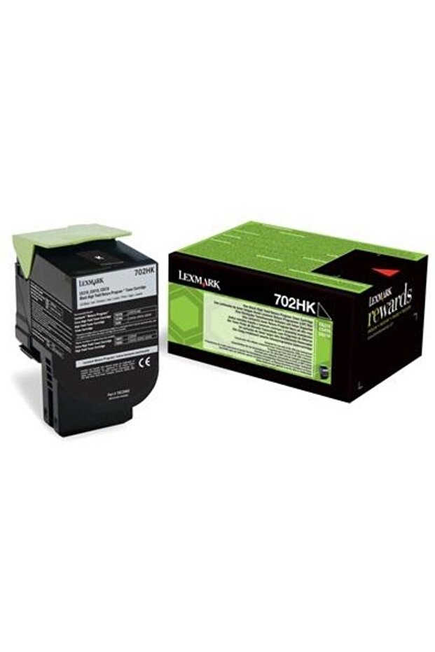 Printer Toner 70C2HK0 Black Return - 2