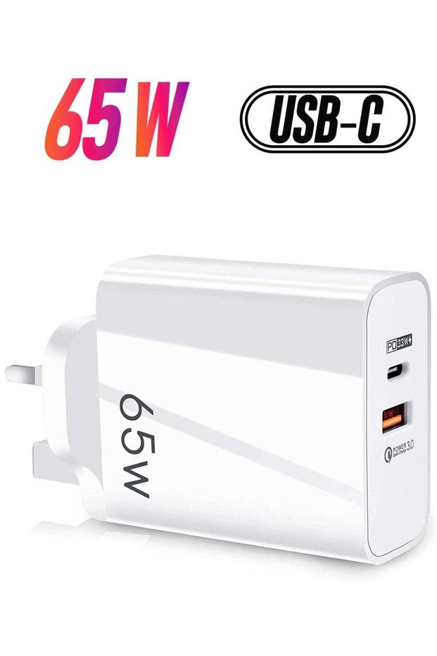 USB C Plug,Charger Type C 65W USB C Fast iphone Charger,PD3.0 Type C Super Fast Charger Wall Plug,D
