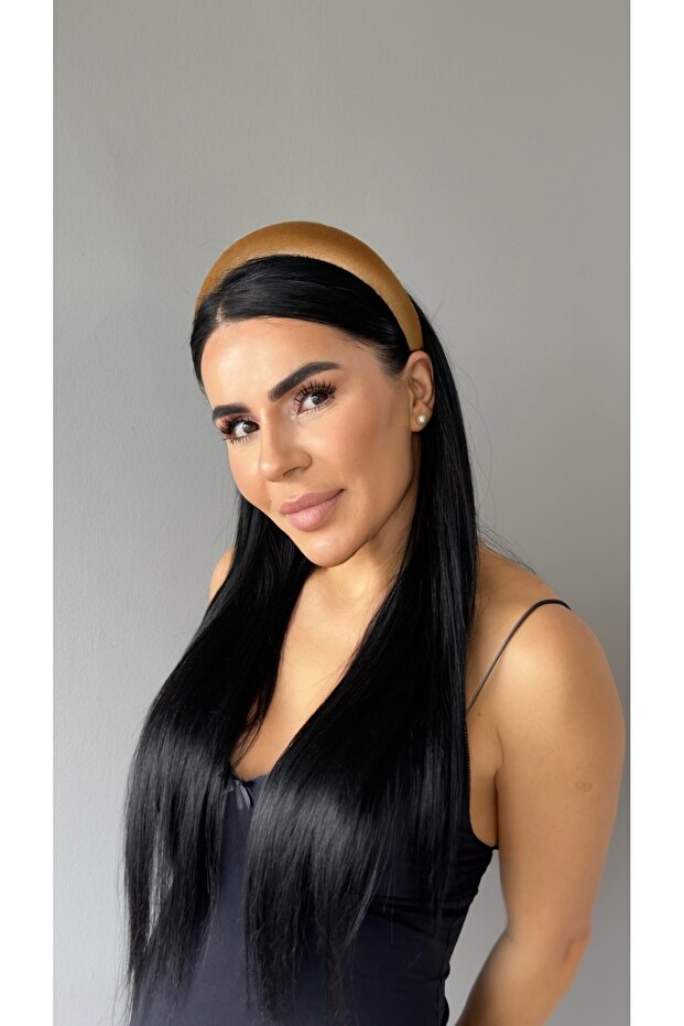 Women's Crown Velvet Padded, Soft Hair Accessory