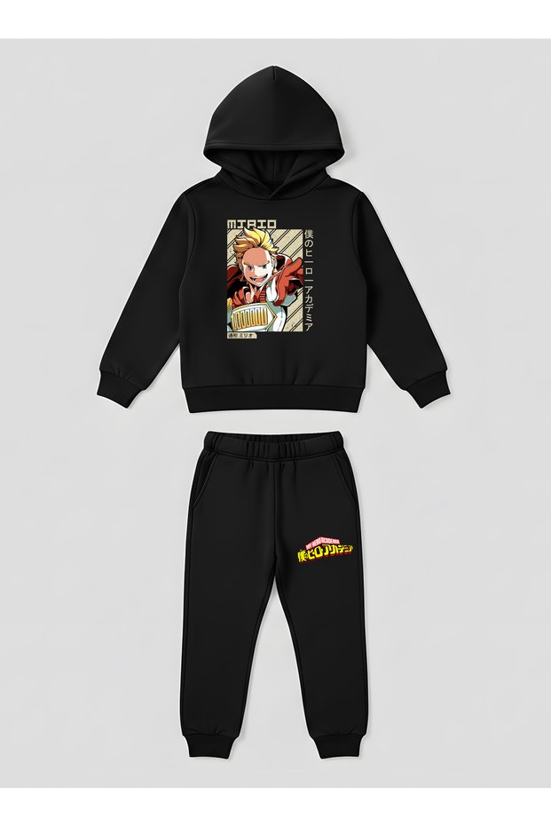 My Hero Academia Mirio Toogata Printed Children's 2-Piece Sweatshirt Set