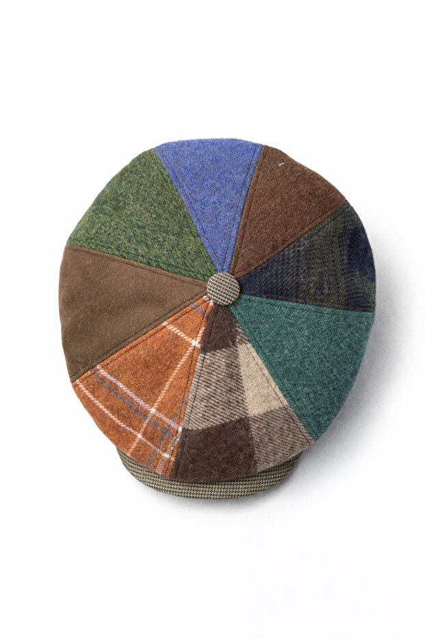 Patchwork Sicilian Patchwork Cap Hat - 3