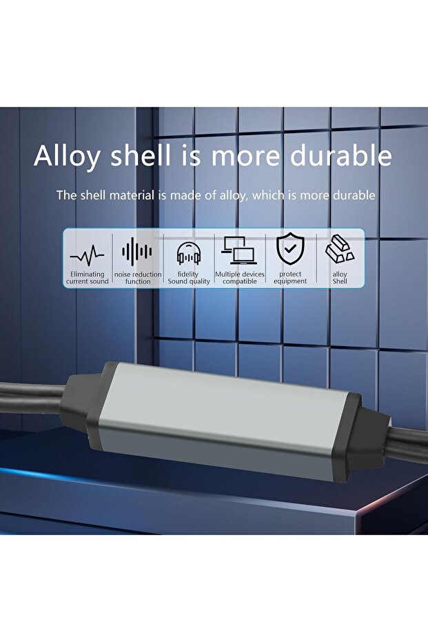 عازل ضوضاء الحلقة الأرضية من جويزز، فلتر عالي الجودة للحلقة الأرضية RCA، يزيل التداخل الكهربائي - 3