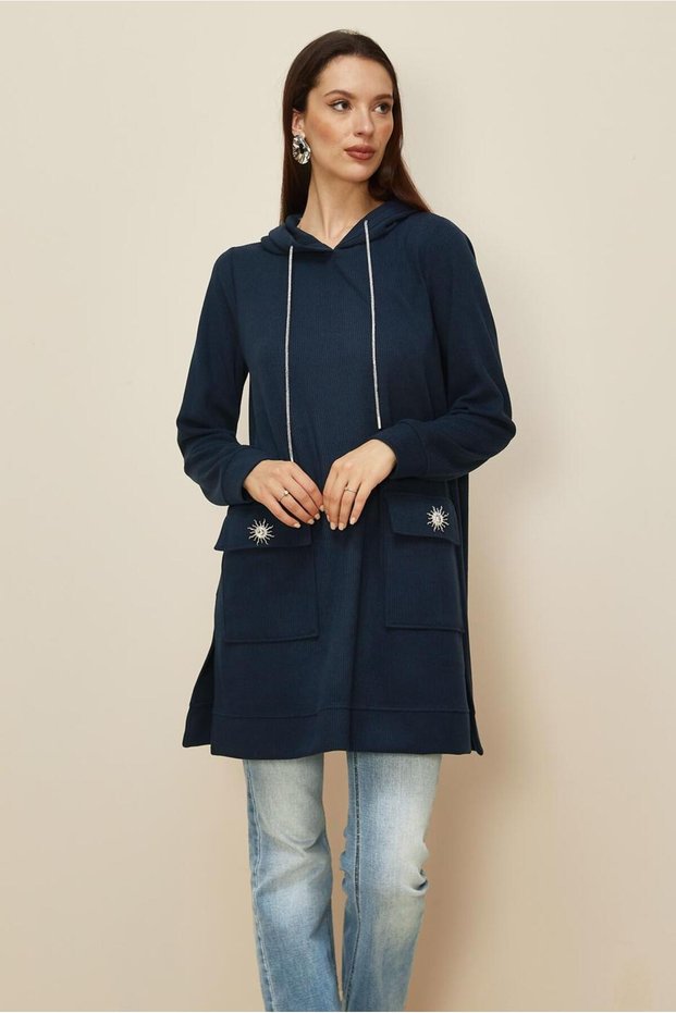 Hooded Tracksuit Tunic 46255