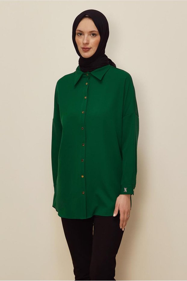 Straight Shirt Tunic 45166