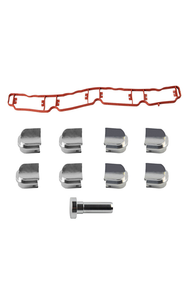 SILVER For Audi Skoda Seat EA113 VW 2.0 TFSI Intake Manifold Runner Flap Delete Gasket Performance E