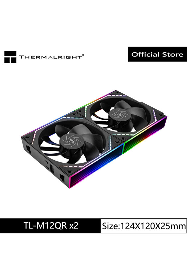 A-RGB Other TL-M12QR Reverse X2 Thermalright TL-M12Q Computer case cooling fan, wireless splicing/i