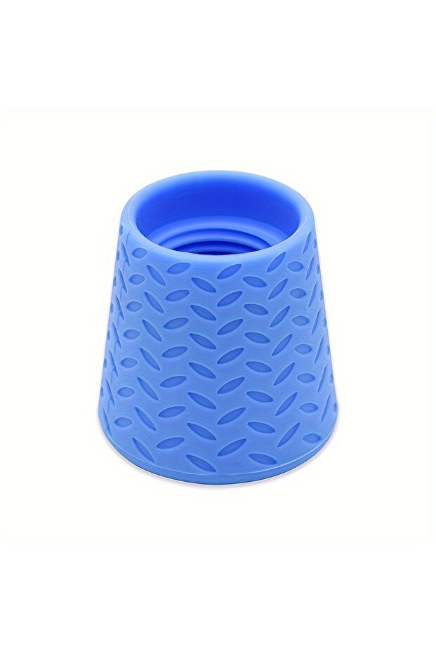Blue Innovative Silicone Pet Shower Head, Portable Pet Bathing Multifunctional Dog Wash Spray Nozzle