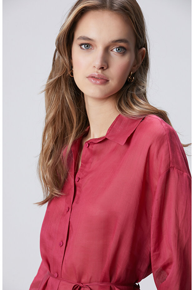 Vişne Rami Gömlek - 2