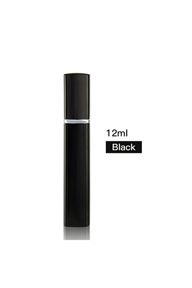 12ML Black Perfume bottle 12ml high-grade perfume dispenser bottle ultra-fine spray portable travel