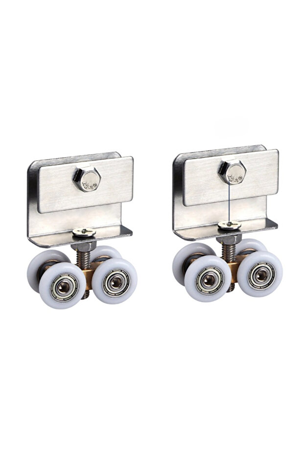2pcs 2/6pc Sliding Door Pulley Roller Full Copper Bearing Wear Resistant Noise Reduction Shower Room