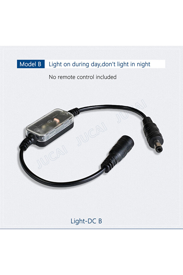 مفتاح استشعار الضوء USB/DC من Light-DC B، تشغيل وإيقاف تلقائي، مفتاح إضاءة الشوارع الضوئي، 12 فولت و24 فولت تيار مستمر