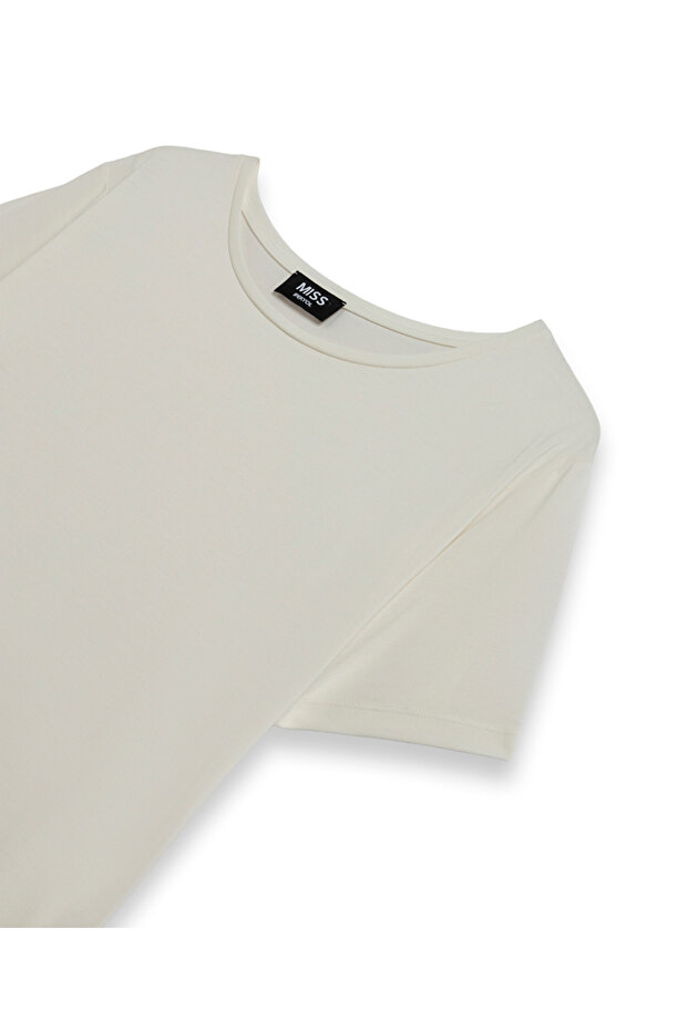 Rahat kesim basic tişört - 2