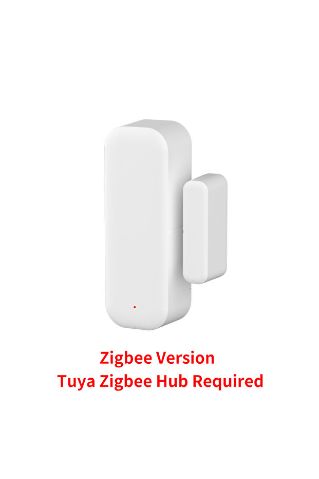 مستشعر باب ونوافذ بتقنية Zigbee من Tuya WiFi، إصدار Zigbee، مناسب للمنزل الذكي والحياة الذكية.