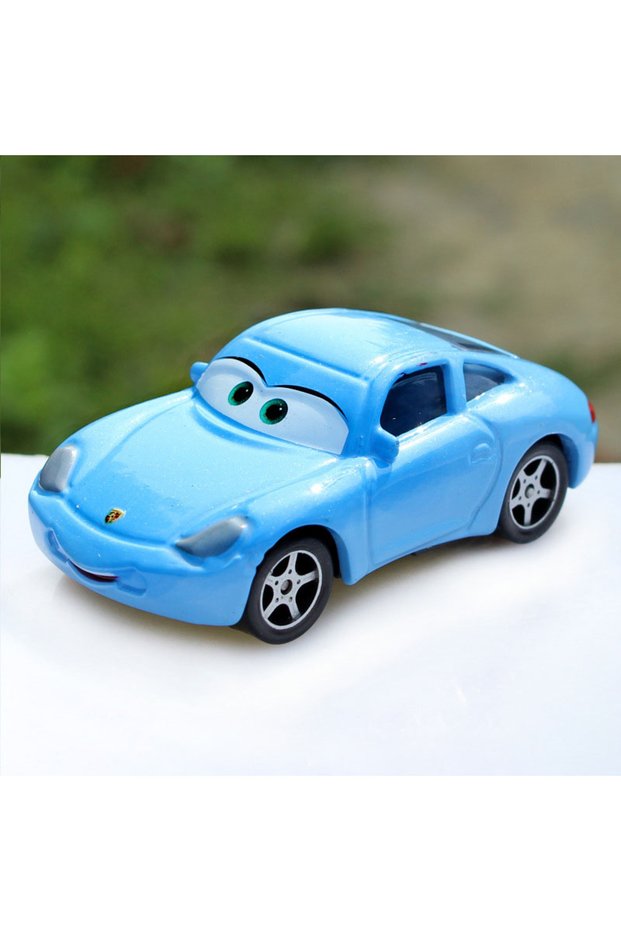 20 Disney Cars Pixar Cars Lightning McQueen 1:55 Alloy Metal Model Car Toy Mater Sheriff Metal Toys