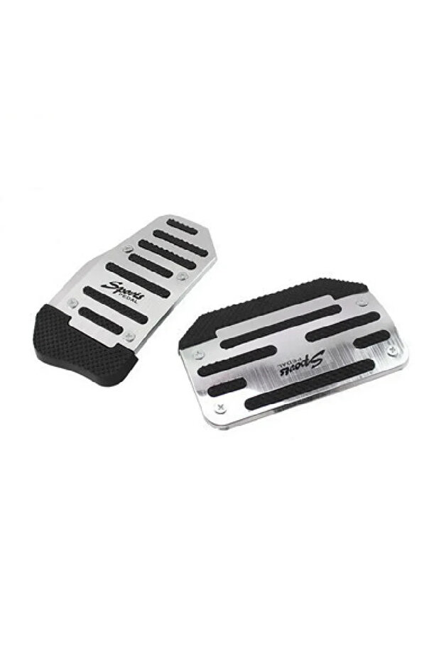 automatic Silver Set 3Pcs/set Aluminum Automatic Transmission Universal Car Pedal Cover Brake Fuel G