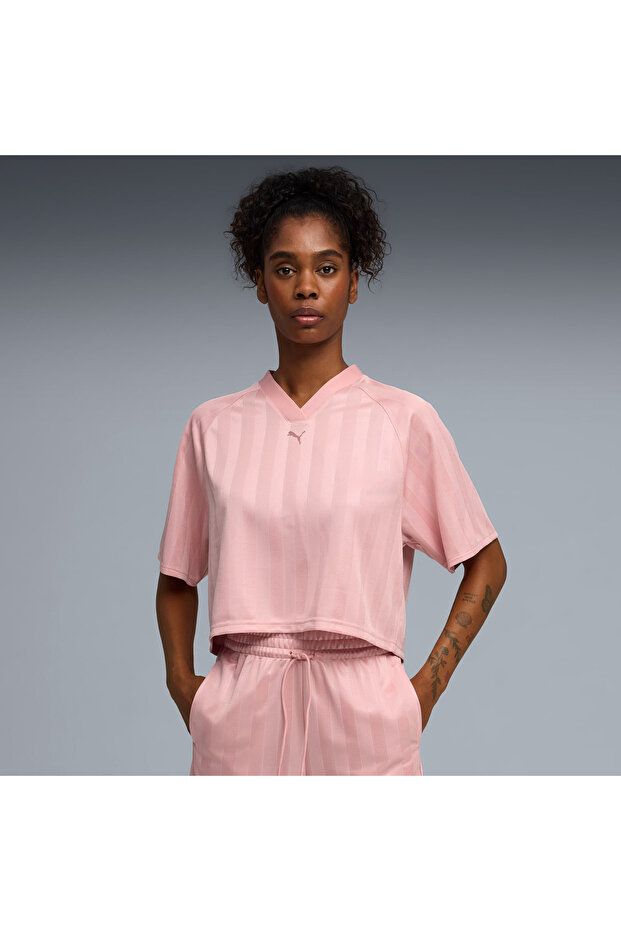 League Women's Pink T-Shirt (528483-26)