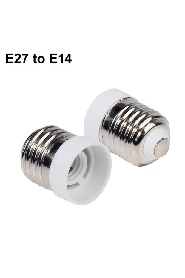 محول قاعدة مصباح E27 إلى E14، قطعة واحدة، E27 ذكر إلى E14 G9 E12 B22 G4 MR16 GU10 أنثى، E14 B22 إلى GU10 E27، حامل قاعدة المصباح C