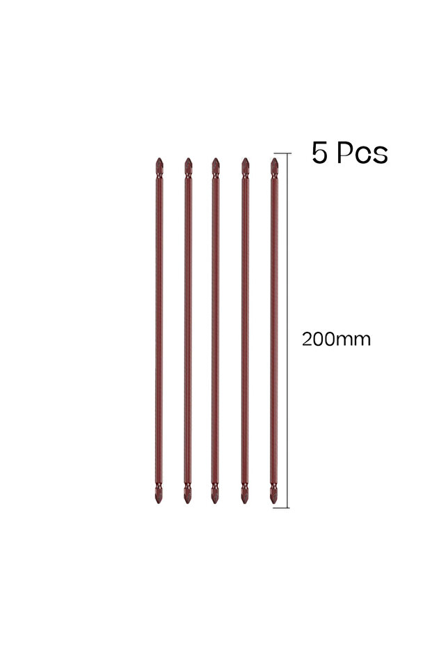 5pcs 200mm 5/10Pcs PH2 Cross Screwdriver Bit Set Bits Precision Driver Magnetic S2 Electric Tool Hex