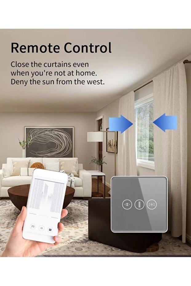 مفتاح تحكم ذكي بلوحة زجاجية - 2