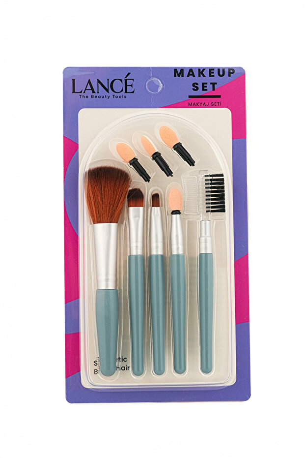 Makeup Brush Set 5 Colorful - 5