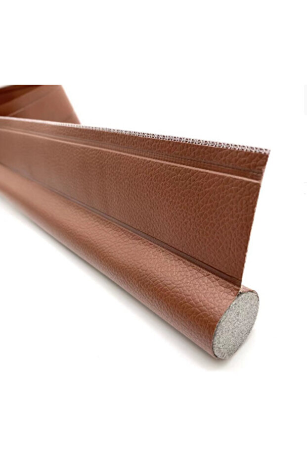 96cm I Brown Adjustable Door Bottom Seal Strip Weatherstrip Under Door Draft Stoppers Anti-Cold Wind