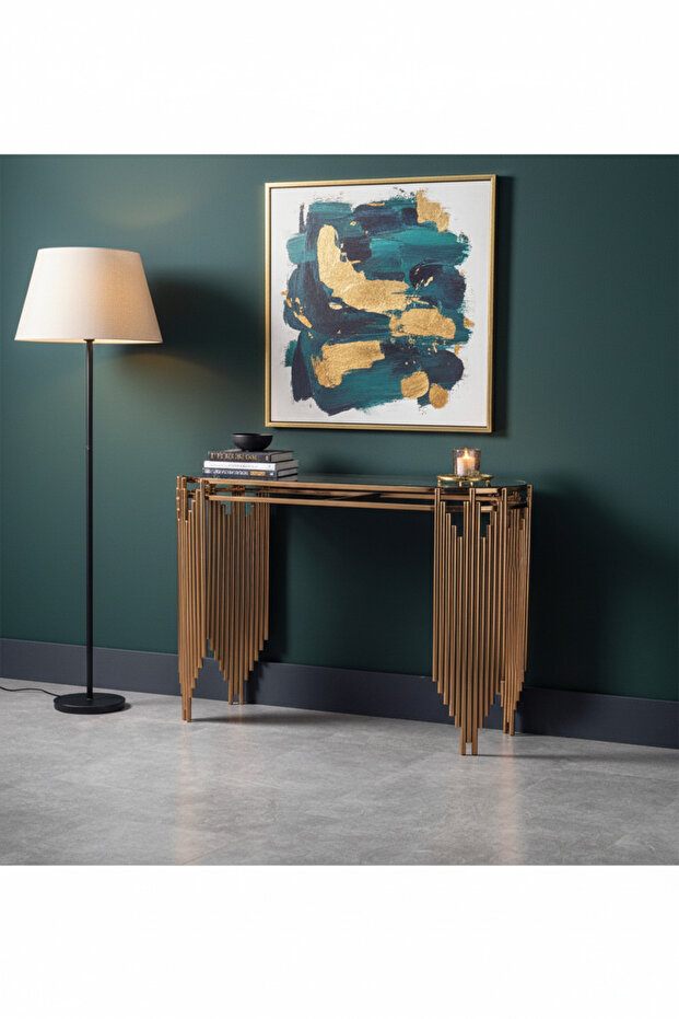 Piyano Model Lüx Paslanmaz Dresuar - 2