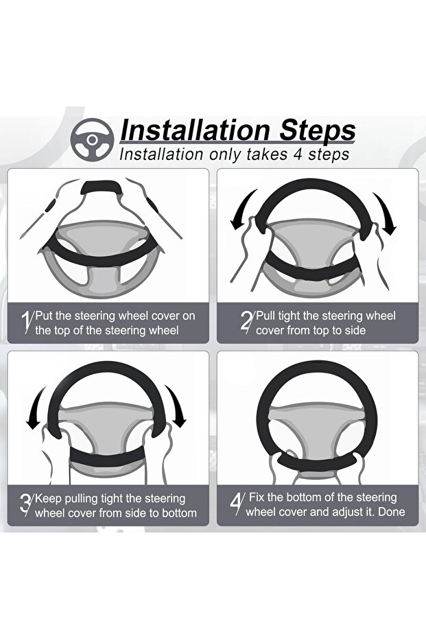 Steering Wheel Cover - 4