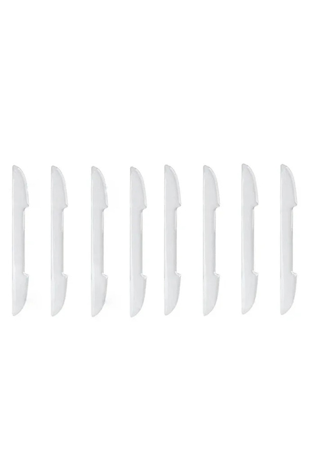 8Pcs 2/4/6/8pcs Car Door Transparent Anti-collision Protector Bar Stickers Side Edge Protection Guar