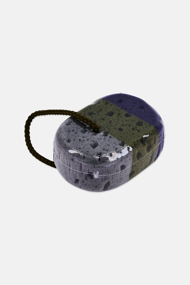 إسفنجة استحمام، متعددة الألوان - 3