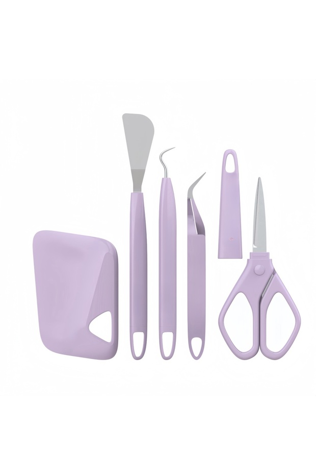 purple A set of Basic Set for Joy Xtra&Explore/Maker,Basic Tools Kit Vinyl Plotter Accessories Basic - 1