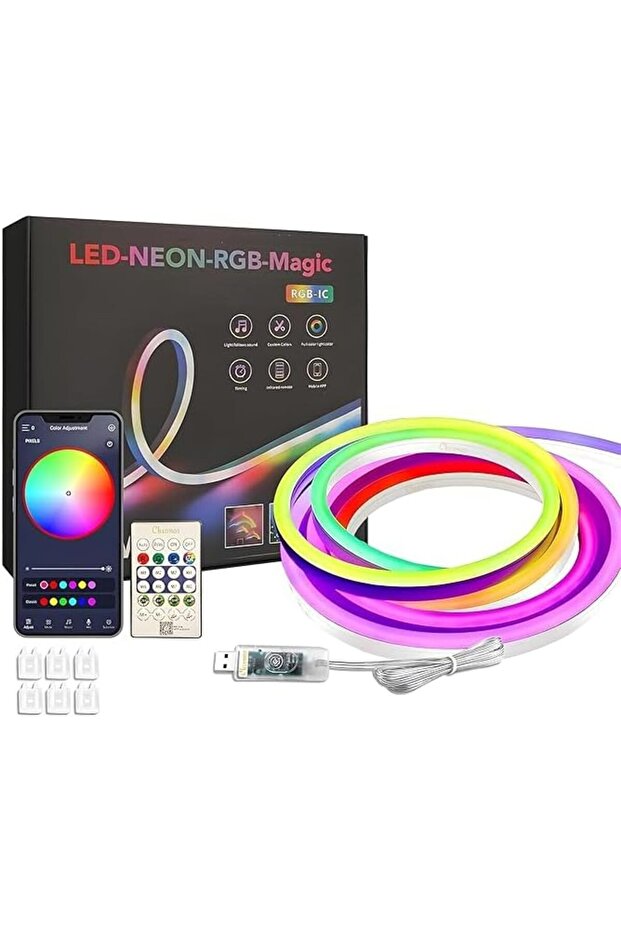 Multi-Colour Magic LED Neon RGB Strip Light