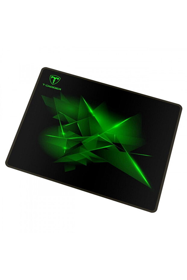 Mousepad T-DAGGER Geometry, S (Negru/Verde) - 2