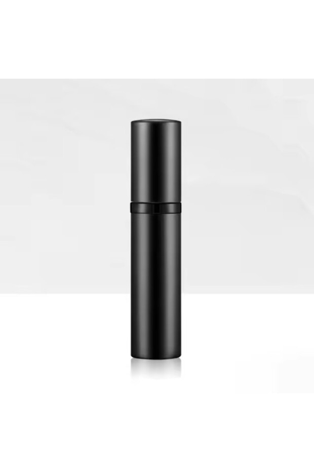 black 5ml Mini Spray Empty Bottle, Refillable Portable Perfume, Cosmetic Travel Liquid Container (In